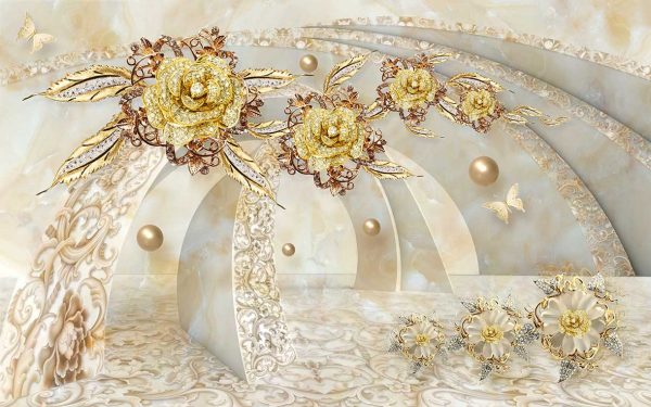 پوستر طرح گل 3D1022