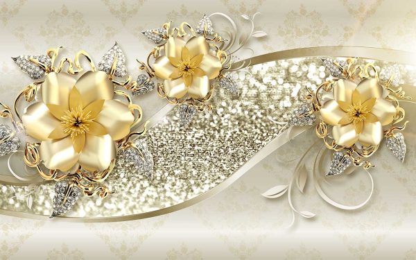 پوستر طرح گل 3D1027