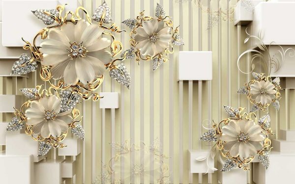 پوستر طرح گل 3D1032