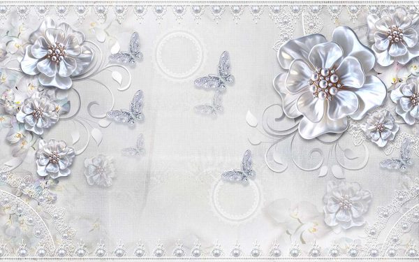 پوستر طرح گل 3D1045