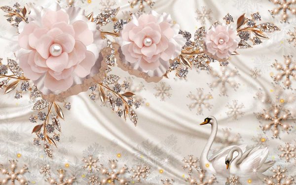 پوستر طرح گل 3D1046