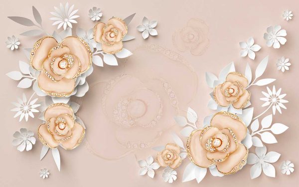 پوستر طرح گل 3D1047