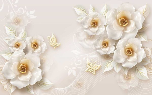 پوستر طرح گل 3D1059