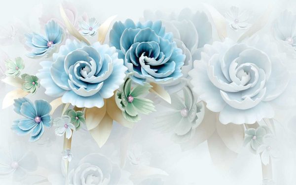 پوستر طرح گل 3D1062