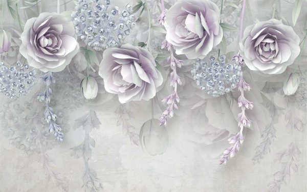 پوستر طرح گل 3D1069