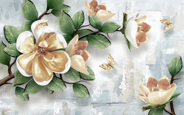 پوستر طرح گل 3D1071