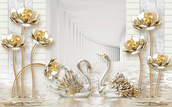 پوستر طرح گل 3D1085