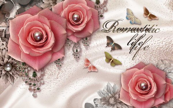 پوستر طرح گل 3D1086