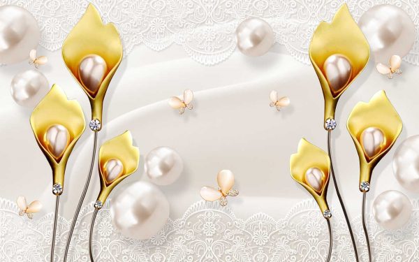 پوستر طرح گل 3D1088