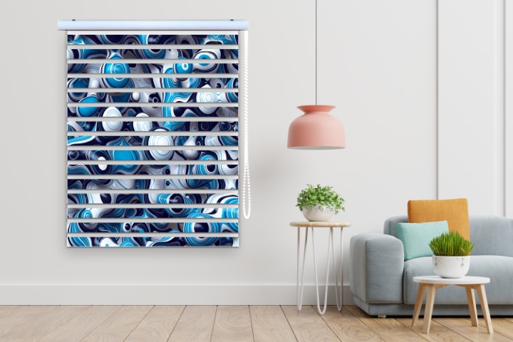 پرده زبرا طرح سه بعدی کد ۳D112