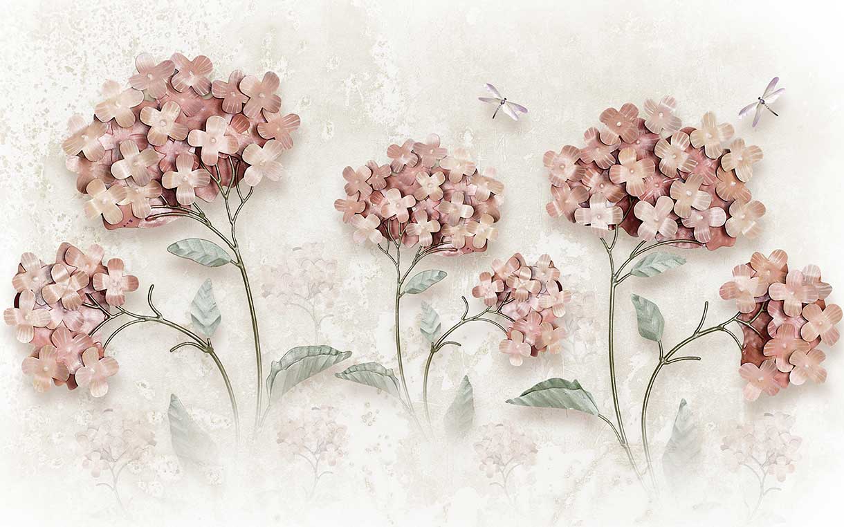 پوستر طرح گل ۳D1125