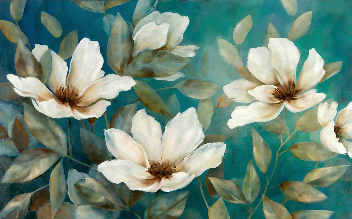 پوستر طرح گل ۳D1131