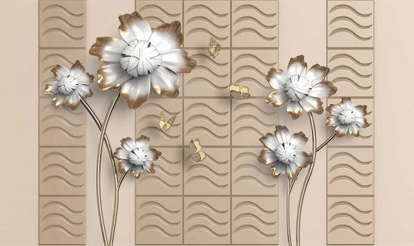 پوستر طرح گل 3D1132