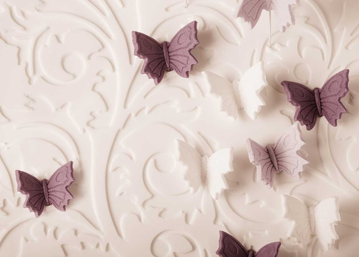 پوستر طرح پروانه ۳D1144