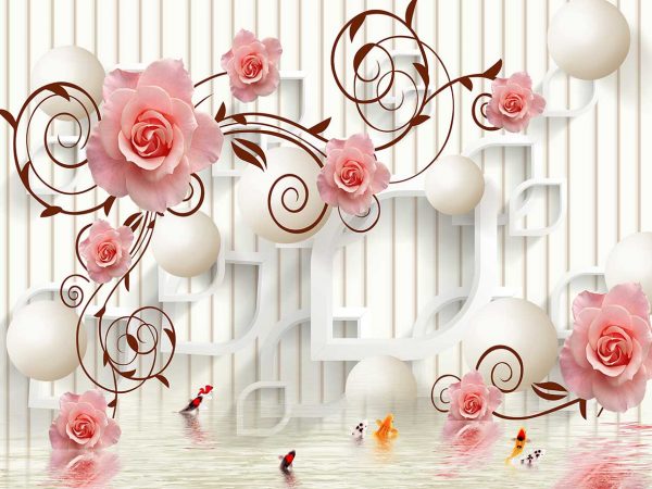 پوستر طرح گل 3D1150