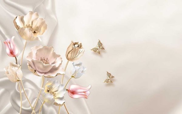 پوستر طرح گل 3D1153