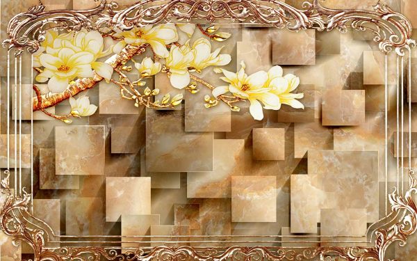 پوستر طرح گل 3D1167