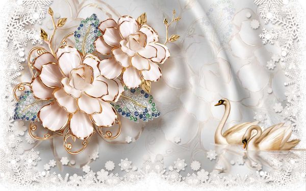 پوستر طرح گل 3D1168