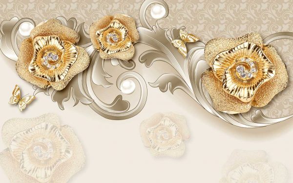 پوستر طرح گل 3D1169