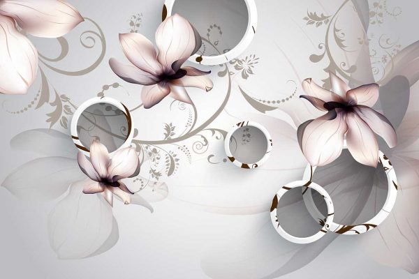 پوستر طرح گل 3D1174