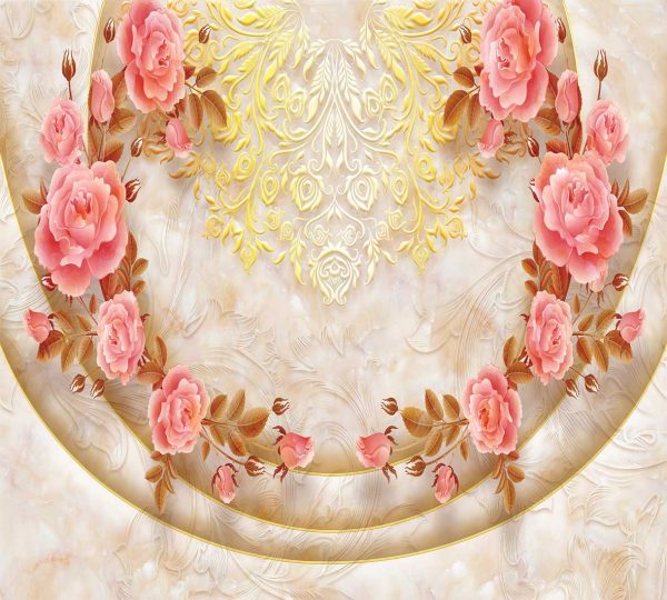 پوستر طرح گل 3D1179