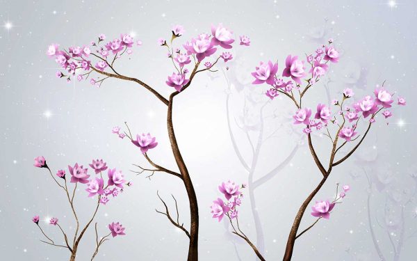 پوستر طرح گل 3D1195