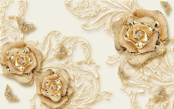 پوستر طرح گل 3D1201