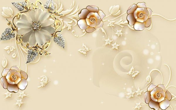 پوستر طرح گل 3D1207