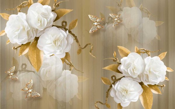 پوستر طرح گل 3D1211