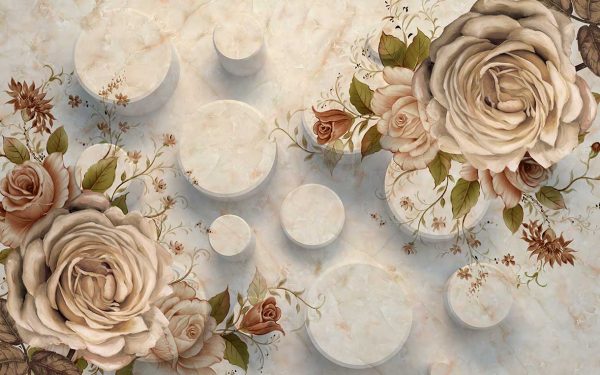 پوستر طرح گل 3D1215