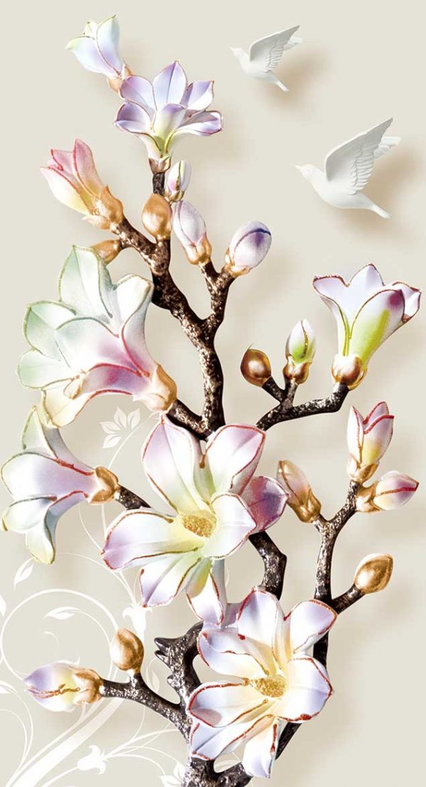 پوستر طرح گل 3D1221