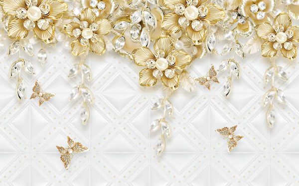 پوستر طرح گل 3D1222