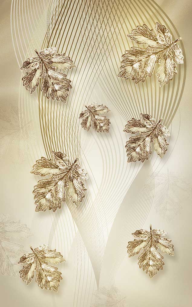 پوستر طرح برگ ۳D1223