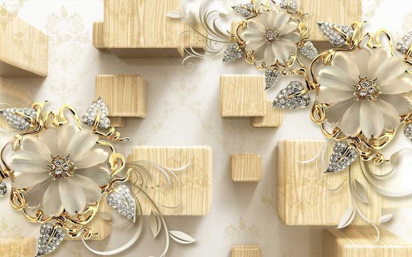 پوستر طرح گل 3D1231