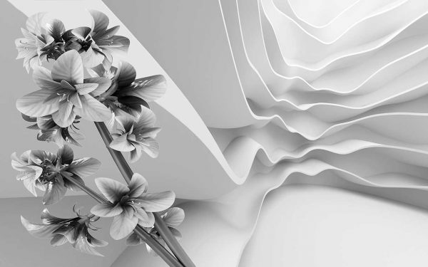 پوستر طرح گل 3D1235