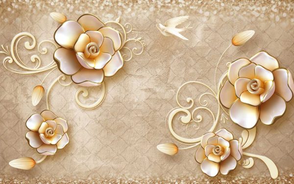 پوستر طرح گل 3D1236