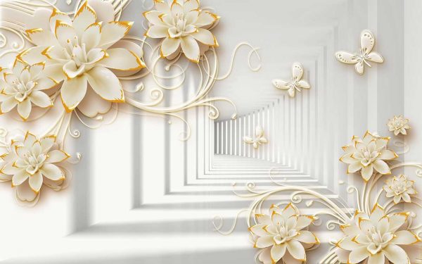 پوستر طرح گل 3D1237