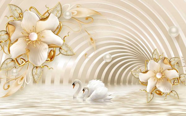 پوستر طرح گل 3D1238