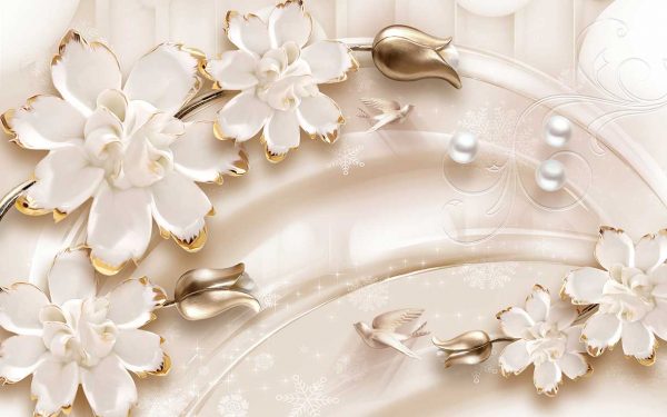 پوستر طرح گل 3D1239