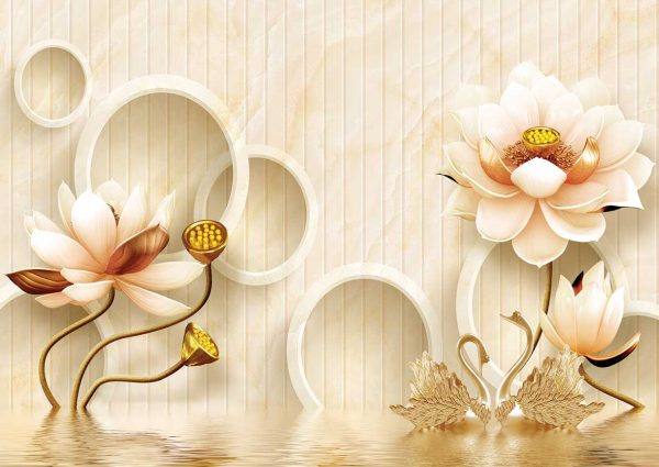 پوستر طرح گل 3D1240