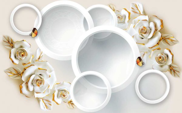 پوستر طرح گل 3D1248