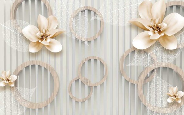 پوستر طرح گل 3D1252