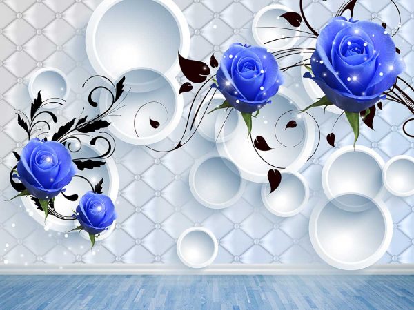 پوستر طرح گل 3D1254