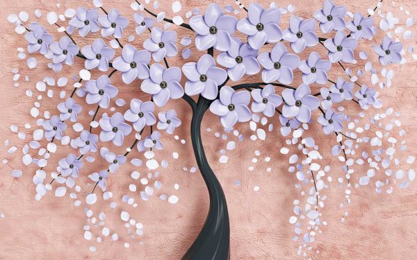 پوستر طرح گل 3D1257