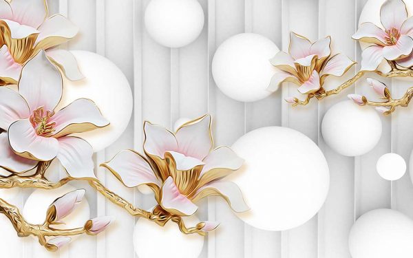 پوستر طرح گل 3D1262