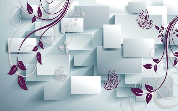 پوستر طرح گل 3D1263