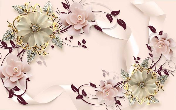 پوستر طرح گل 3D1265