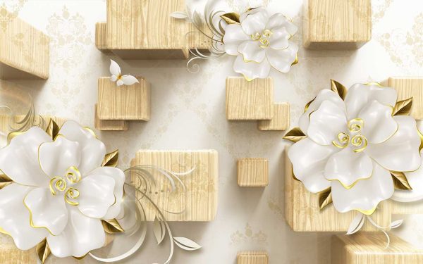 پوستر طرح گل 3D1272