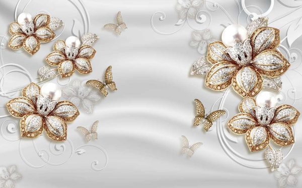 پوستر طرح گل 3D1277