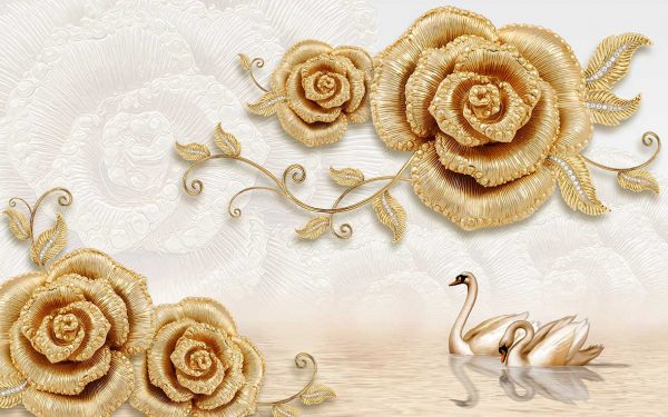 پوستر طرح گل 3D1281